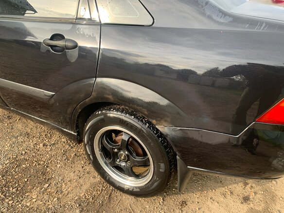 2001 Ford Focus I, чёрный - вид 9