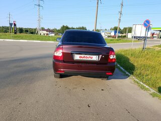 2013 Lada (ВАЗ) Priora I, пурпурный, 280000 рублей, вид 5