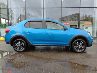 2019 Renault Logan Stepway II Рестайлинг, синий, 1147000 рублей, вид 4