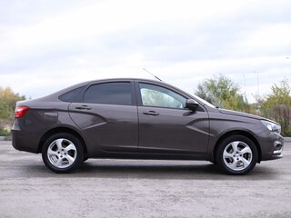 2017 Lada (ВАЗ) Vesta I, коричневый, 707610 рублей, вид 4