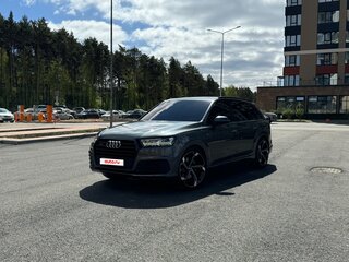 2015 Audi Q7 II (4M), серый, 3780000 рублей, вид 3