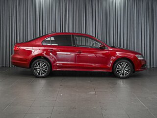 2016 Volkswagen Jetta VI Рестайлинг, красный, 1455000 рублей, вид 5