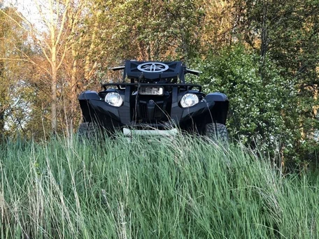 2013 Yamaha Grizzly 700, чёрный, 945000 рублей, вид 4
