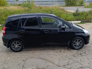 2007 Honda Jazz I Рестайлинг, чёрный, 380000 рублей, вид 3