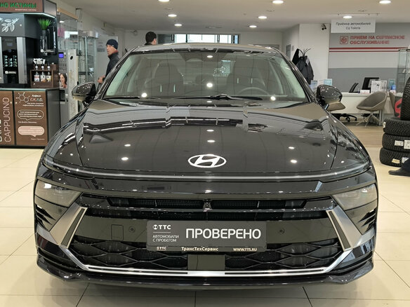 2024 Hyundai Sonata VIII (DN8) Рестайлинг, чёрный - вид 1