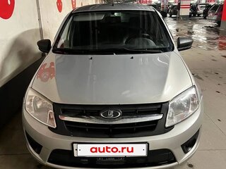 2017 Lada (ВАЗ) Granta I, серебристый, 460000 рублей, вид 3