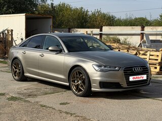 2015 Audi A6 IV (C7) Рестайлинг, бежевый, 1850000 рублей, вид 4