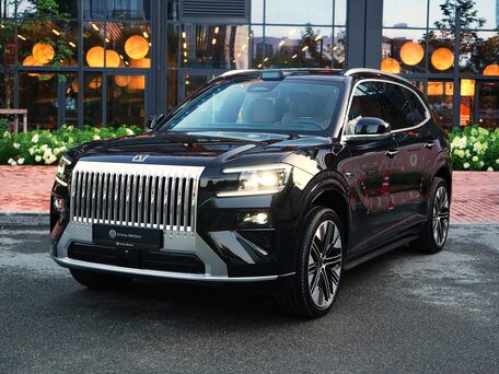 2026 Zeekr 8X 70 kWh, чёрный, вид 4