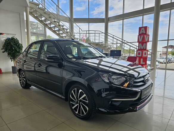 2025 Lada (ВАЗ) Granta Sport I Рестайлинг, чёрный, 1629000 рублей - вид 4