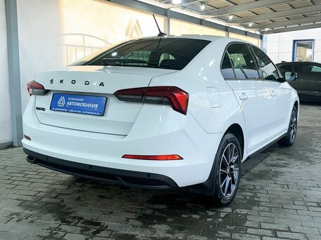 2021 Skoda Rapid II, белый, 1819000 рублей, вид 5