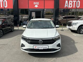 2021 Volkswagen Polo VI, белый, 1490000 рублей, вид 2