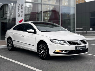 2013 Volkswagen Passat CC I Рестайлинг, белый, 880000 рублей, вид 3