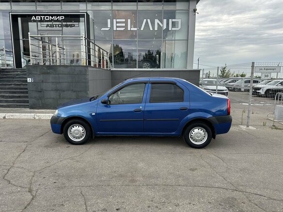2009 Renault Logan I, синий - вид 7