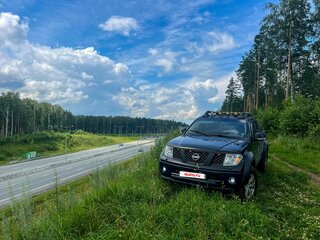 2008 Nissan Navara (Frontier) III (D40), чёрный, 1100000 рублей, вид 3