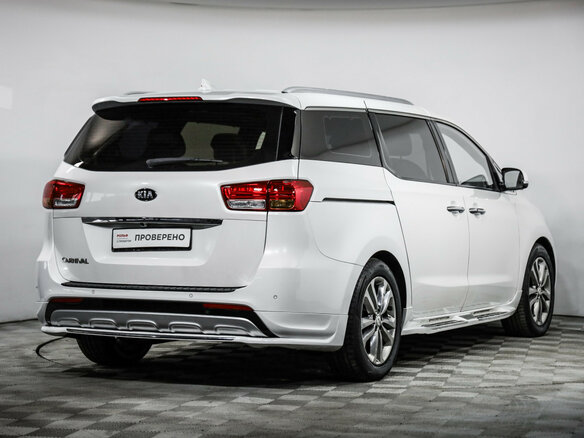 2018 Kia Carnival III, белый, 2806000 рублей - вид 4