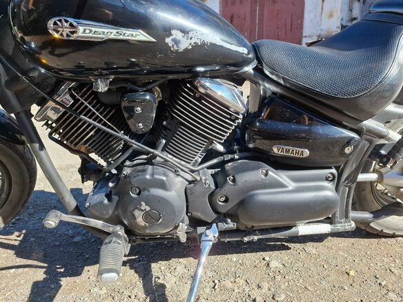 2009 Yamaha XVS1100, чёрный, 560000 рублей - вид 5