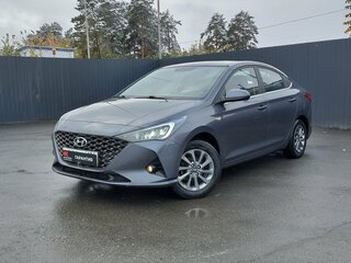 2021 Hyundai Solaris II Рестайлинг, серый, 1749000 рублей, вид 1
