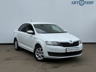 2019 Skoda Rapid I Рестайлинг, белый, 1050000 рублей, вид 3