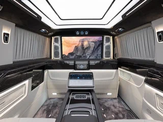 2026 Mercedes-Benz V-Класс Extra Long 300 d экстра длинный III (W447) Рестайлинг 2, чёрный, 57000000 рублей, вид 1