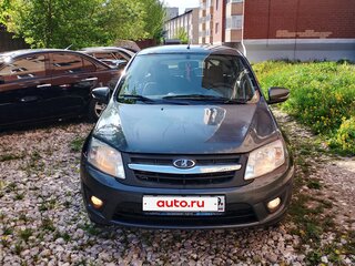 2015 Lada (ВАЗ) Granta I, серебристый, 307000 рублей, вид 1