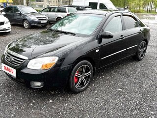 2008 Kia Cerato I Рестайлинг, чёрный, 550000 рублей, вид 1