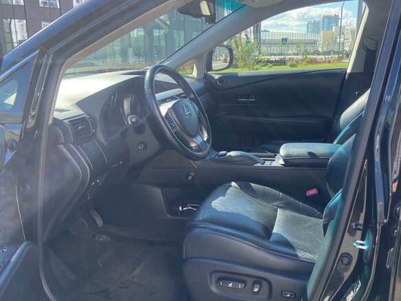 2012 Lexus RX 350 III Рестайлинг, чёрный, 3000000 рублей - вид 11