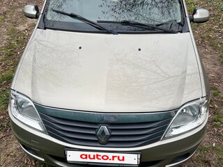 2010 Renault Logan I Рестайлинг, бежевый, 425000 рублей, вид 2