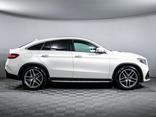 2017 Mercedes-Benz GLE Coupe 350 d I (C292), белый, 3895000 рублей, вид 4