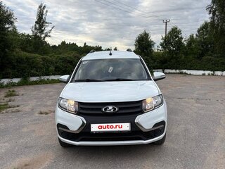 2021 Lada (ВАЗ) Largus I Рестайлинг, белый, 1000000 рублей, вид 2