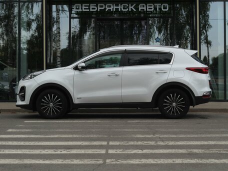 2019 Kia Sportage IV Рестайлинг, белый, 2530000 рублей, вид 2