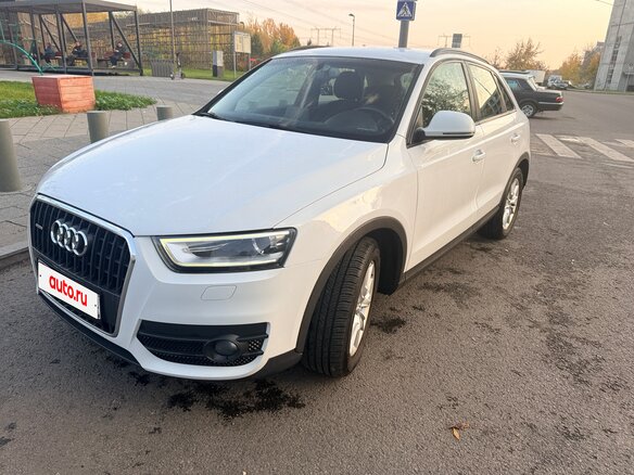 2013 Audi Q3 I (8U), белый, 1500000 рублей
