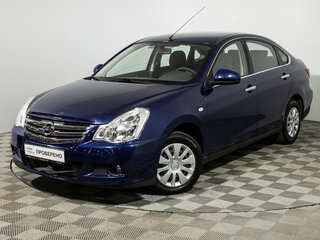 2017 Nissan Almera III (G15), синий, 899700 рублей, вид 1