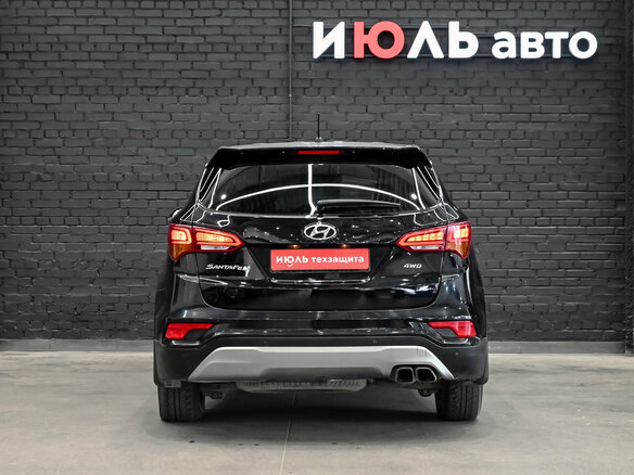 2016 Hyundai Santa Fe III Рестайлинг, чёрный, 1770000 рублей - вид 5