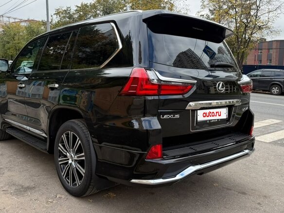 2019 Lexus LX 570 III Рестайлинг 2, чёрный, 11700000 рублей - вид 5