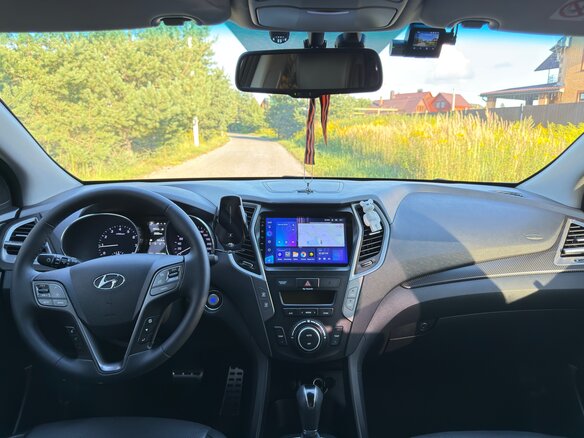 2015 Hyundai Santa Fe III Рестайлинг, чёрный, 1830000 рублей - вид 9
