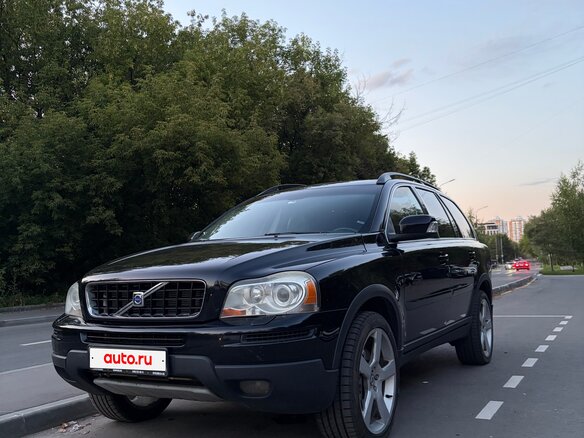 2007 Volvo XC90 5 Geartronic I Рестайлинг, чёрный - вид 2
