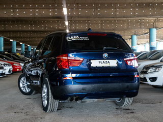 2011 BMW X3 28i xDrive II (F25), синий, 1400000 рублей, вид 4