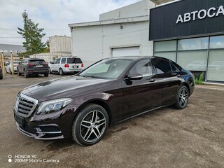 2014 Mercedes-Benz S-Класс 500 Long VI (W222, C217), чёрный, 2899000 рублей, вид 1
