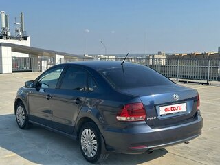 2016 Volkswagen Polo V Рестайлинг, синий, 830000 рублей, вид 3