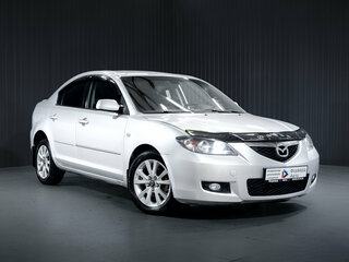 2008 Mazda 3 I (BK) Рестайлинг, серебристый, 649000 рублей, вид 1