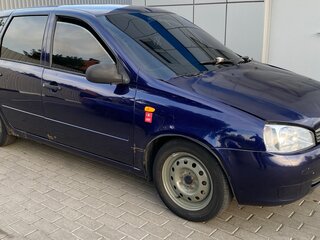 2009 Lada (ВАЗ) Kalina I, синий, 100000 рублей, вид 2