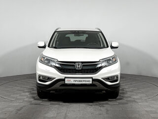 2015 Honda CR-V IV Рестайлинг, белый, 1820000 рублей, вид 2