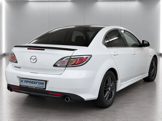 2012 Mazda 6 II (GH) Рестайлинг, белый, 820000 рублей, вид 4