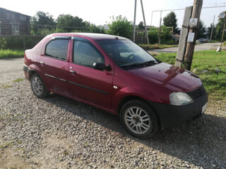 2009 Renault Logan I, красный, 320000 рублей, вид 3