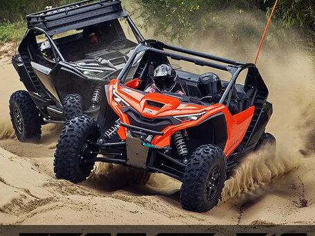 2026 CFMoto ZFORCE Z10 EPS, оранжевый, 3379900 рублей, вид 4