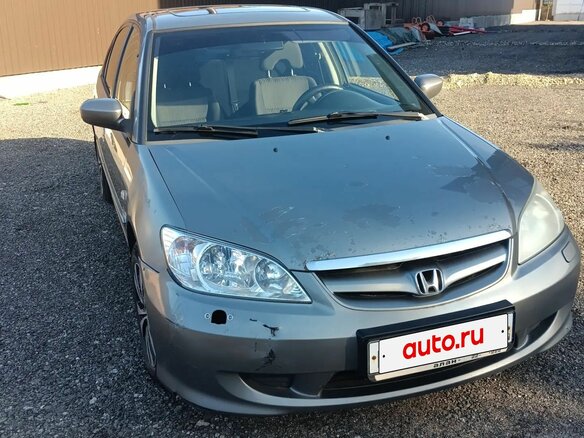 2004 Honda Civic VII Рестайлинг, серый, 300000 рублей - вид 1