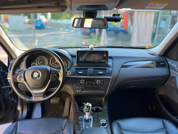 2014 BMW X3 28i xDrive II (F25), чёрный, 1699000 рублей - вид 9