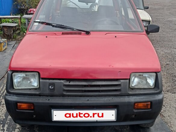 1994 Lada (ВАЗ) 1111 Ока СеАЗ, красный, 165000 рублей - вид 1