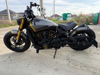 2016 Indian Scout Sixty, серый, 1100000 рублей, вид 3