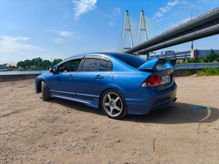 2008 Honda Civic VIII, синий, 525000 рублей, вид 4